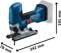 Bosch Professional GST 18V-125 S Akku-Stichsäge (bürstenlos, in L-BOXX)