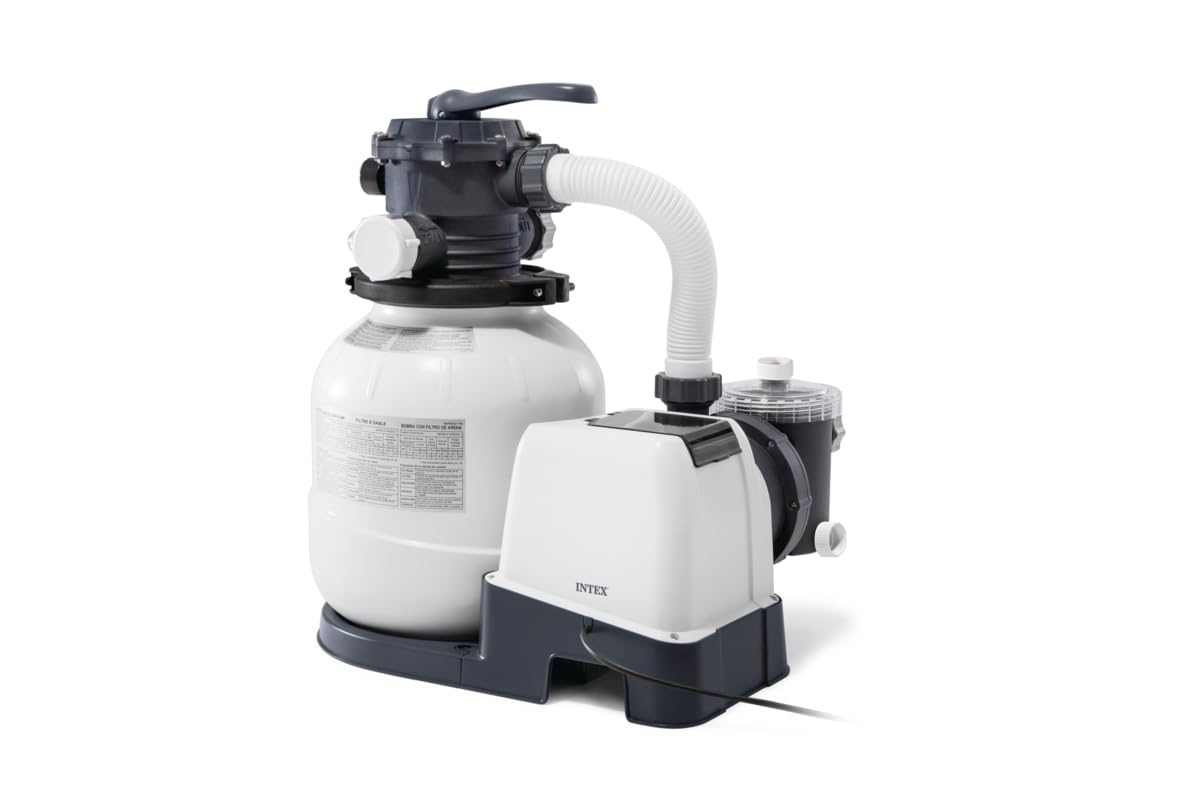 Intex SX2100 Plus Sand Filter Pump W/RCD (220-240 Volt) 26656GS (Pump Flow Rate: 7.9m³/hr) für 148€ (-22%)