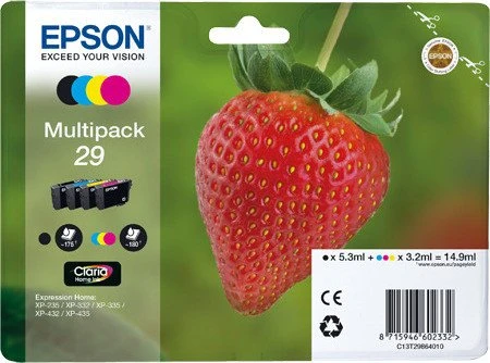 Epson Tinte 29 Multipack für 35€ (-8%)