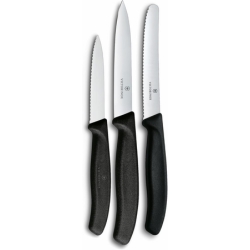 Victorinox Swiss Classic Küchenmesser-Set (3-teilig, Schwarz) für 14€ (-32%)