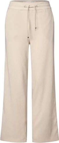 Street One Straight Leg Struktur Hose moonstone sand (Damen) für 23€ (-19%)