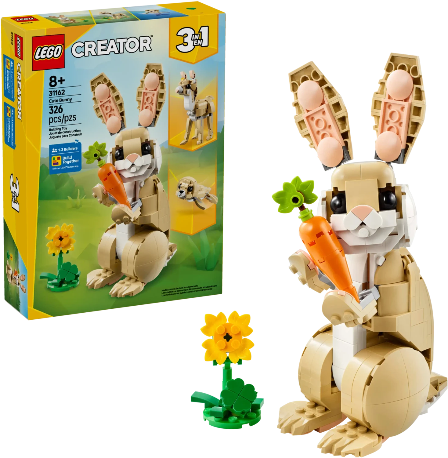 LEGO Creator 3in1 – Häschen für 12€ (-13%)