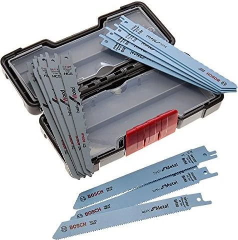 Bosch Professional Basic for Wood and Metal Säbelsägeblatt-Set, 15-tlg. für 17€ (-15%)