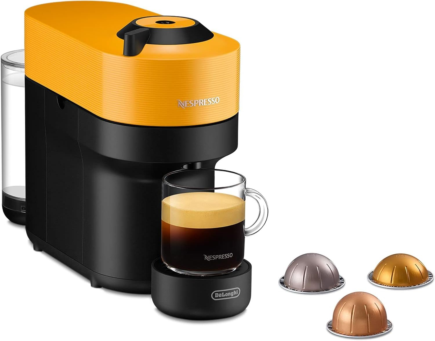 De’Longhi Nespresso Vertuo Pop ENV90.Y, Kaffeekapselmaschine + 40€ Nespresso Gutschein für 39€ (-33%)