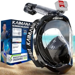 KAIMANA Vollgesichts-Schnorchelmaske (Erwachsene, CO2-sicher)