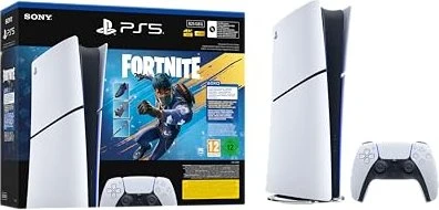 Sony PlayStation 5 Slim Digital Edition – 825GB Fortnite Flowering Chaos Bundle weiß für 422€ (-6%)