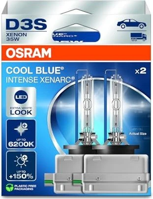Osram Cool Blue Intense (Next Gen) D3S 35W, 1er-Pack Faltschachtel für 59€ (-13%)