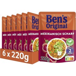 BEN’S ORIGINAL Express Reis Mexikanisch Scharf (6 x 220 g)