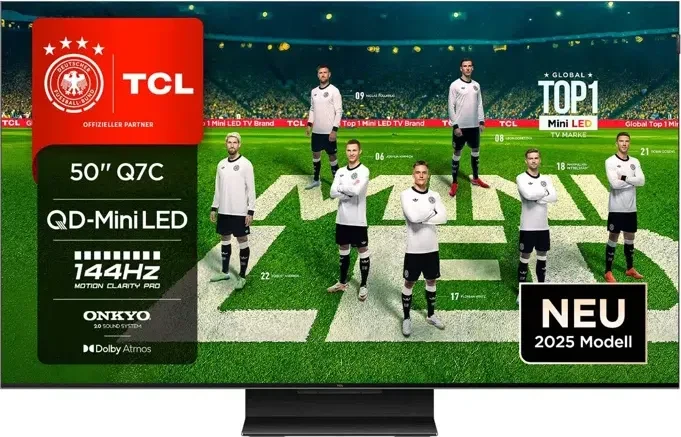 TCL QD-Mini LED 50Q7C für 474€ (-5%)