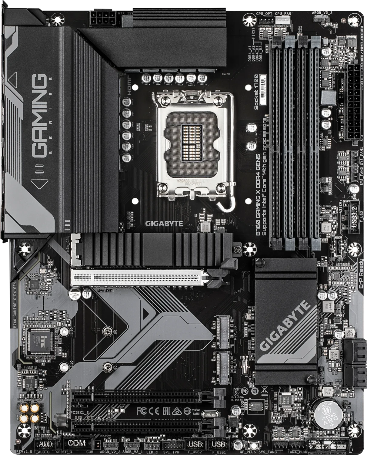 GIGABYTE B760 Gaming X DDR4 GEN5 (Intel 1700) für 129€ (-66%)