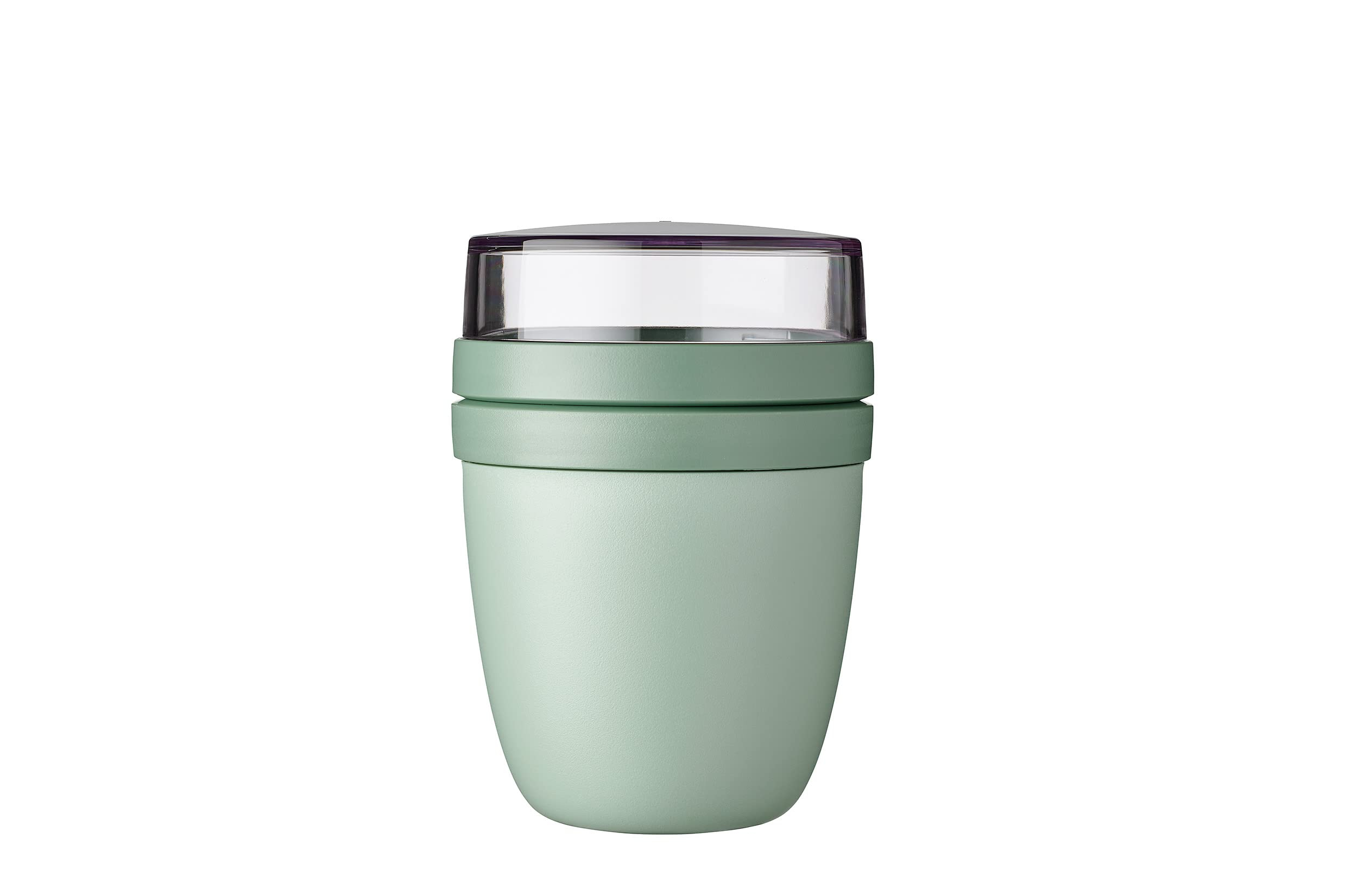 Mepal Müslibecher to go, praktischer Joghurtbecher to go – Mikrowelle & Spülmaschine – 500 ml + 200 ml – Nordic Sage für 13€ (-27%)