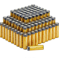 100er-Pack Amazon Basics AA-Alkalibatterien