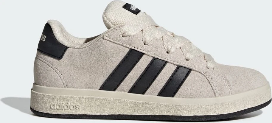 adidas Grand Court 00S wonder white/core black/cloud white (Junior) für 21€ (-26%)